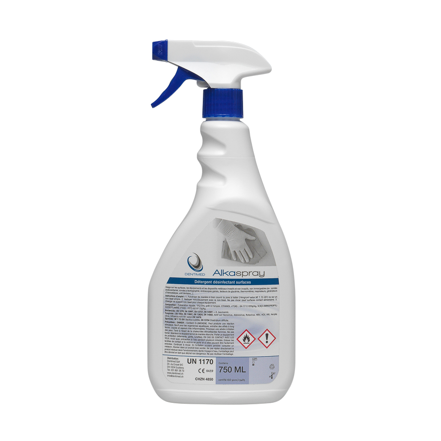 Surfalkan SH® détergent désinfectant surfaces hautes - Flacon pulvérisateur  de 750 ml