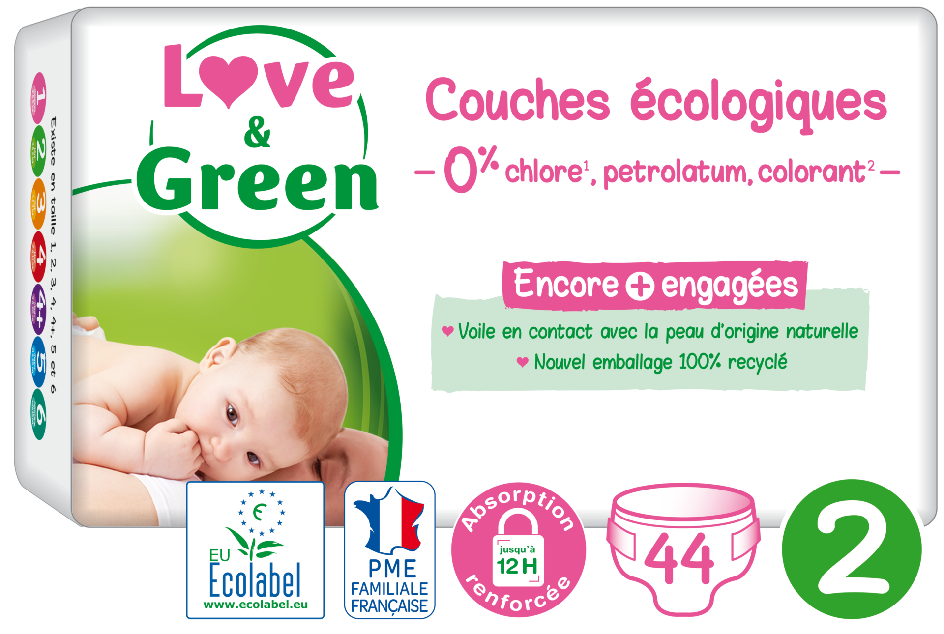 Love And Green Culottes Écologiques - Apprentissage de la propreté