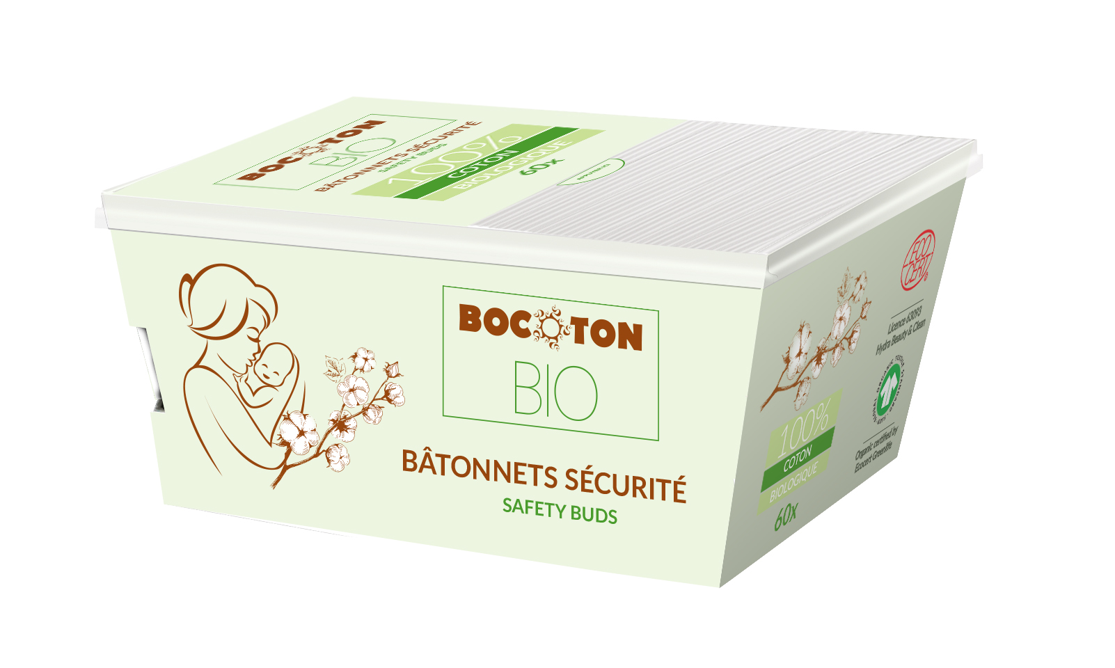 Bocoton coton tige Bébé x56 