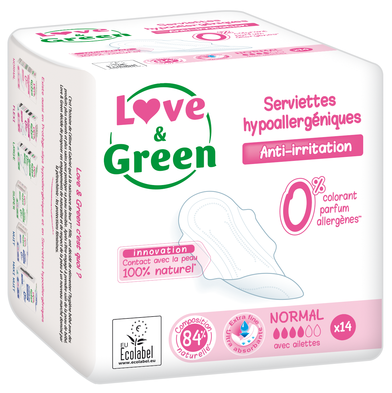 Love and Green | Serviettes - Normal
