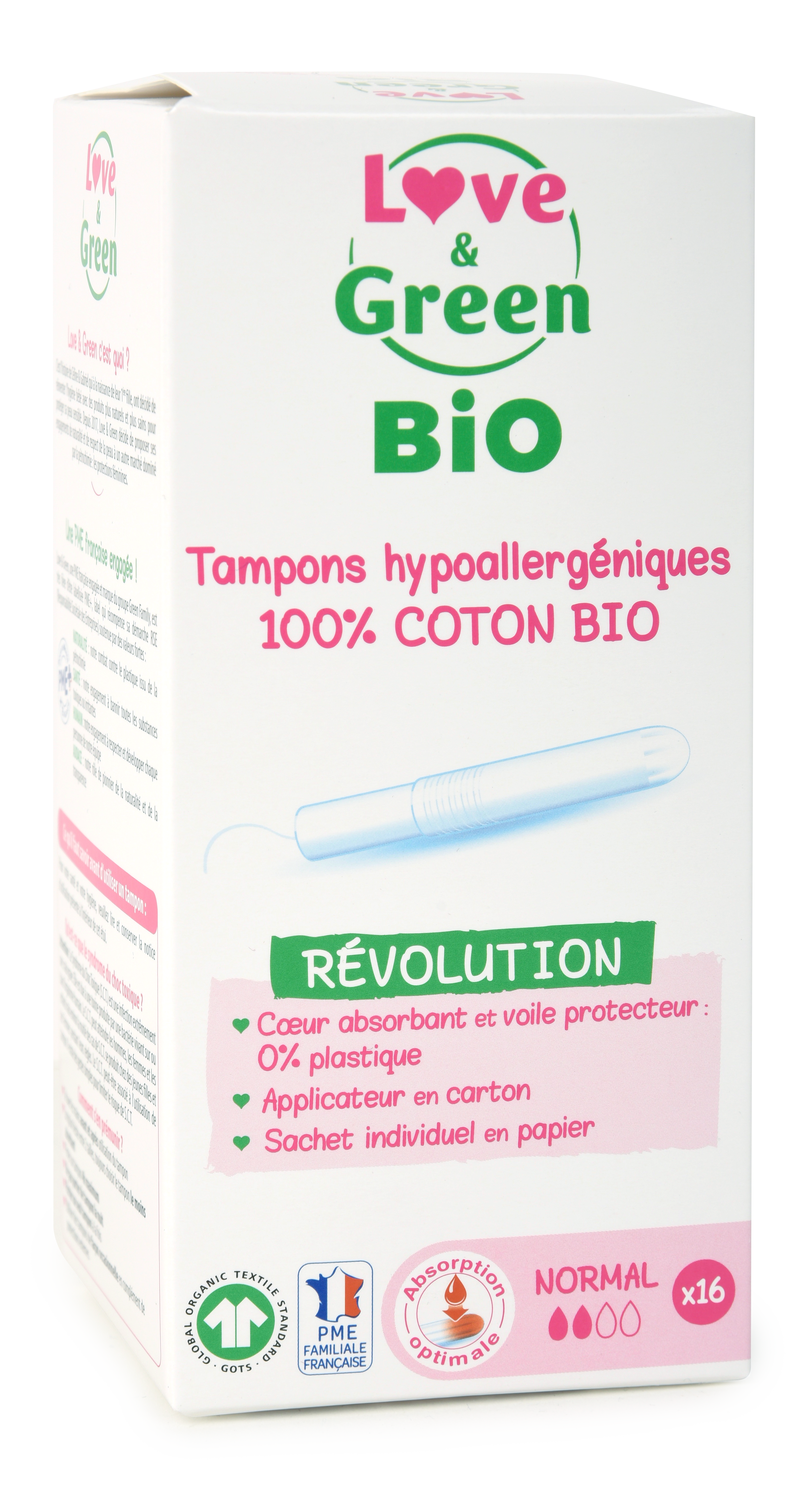 Tampon en silicone souple avec étiquettes colorées - Tampon